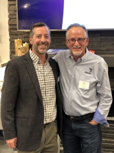 Jason with Peter Feinmann of Feinmann Inc. at our event last month with Eastern Mass NARI.