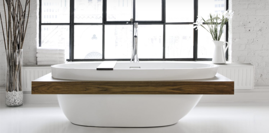 Shelf Soaking Tub Designer Bath & Salem Plumbing Supply