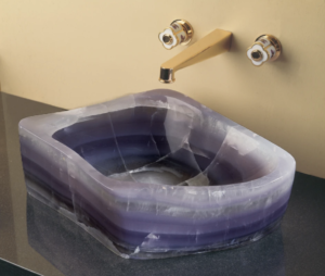 Stone Forest Onyx Wabi Purple Sink