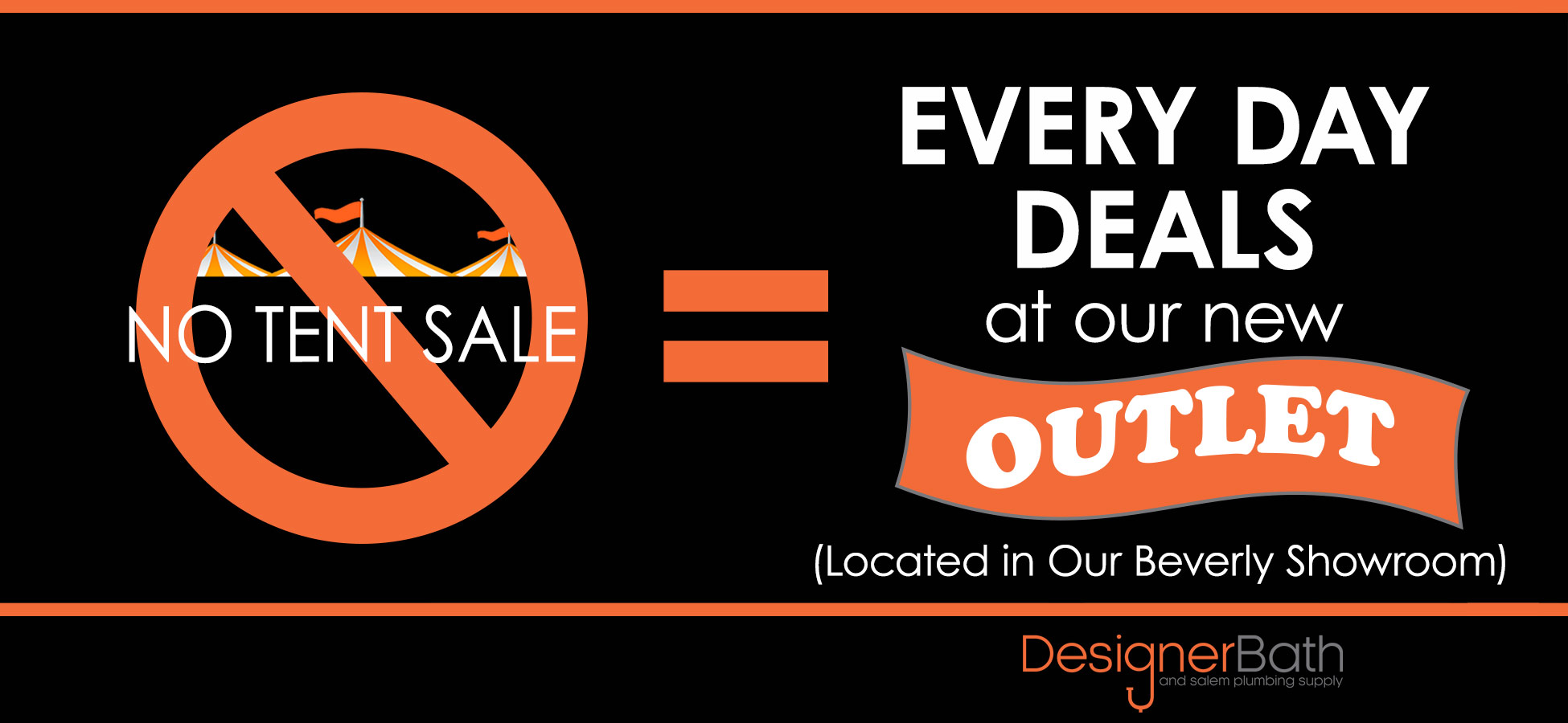 no tent sale